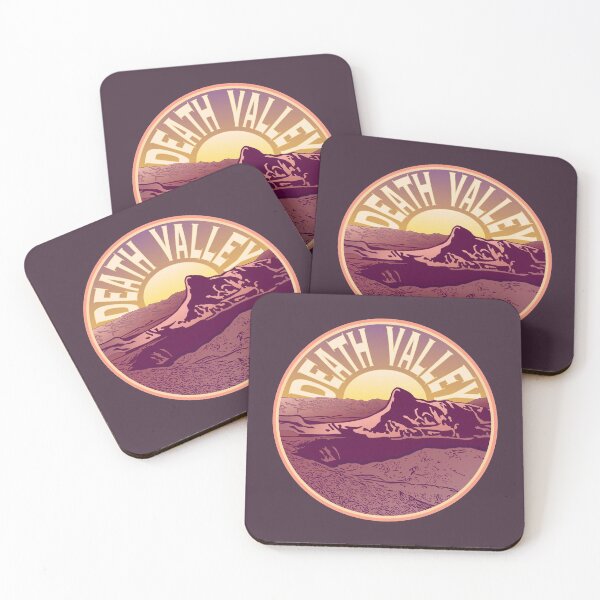 Item preview, WPA Style Death Valley National Park Logo designed and sold by spatiumnatura.