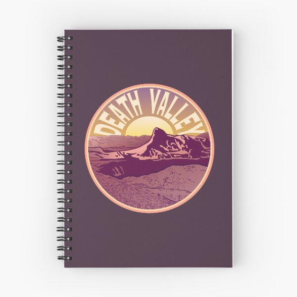 Item preview, WPA Style Death Valley National Park Logo designed and sold by spatiumnatura.