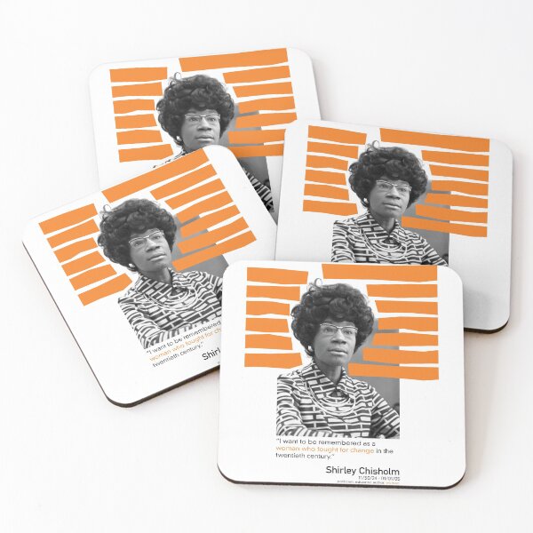 Item preview, Design The Shirley Chisholm Poster Womens Round designed and sold by ZydirKelly.