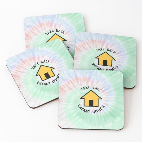 Item preview, Take Back Vacant Homes - Gentrification Tie Dye Background designed and sold by Picket Club.