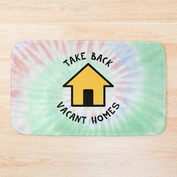 Item preview, Take Back Vacant Homes - Gentrification Tie Dye Background designed and sold by Picket Club.