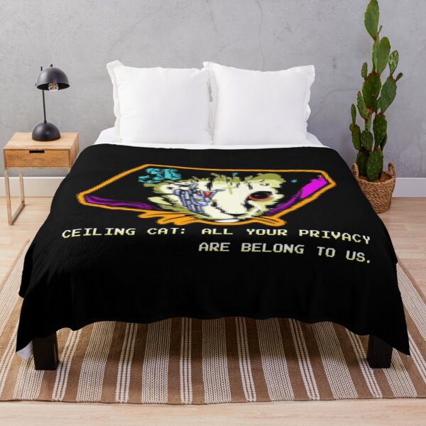 Item preview, Camiseta All Your Base, All Your Base Ceiling Cat designed and sold by McClenlet.