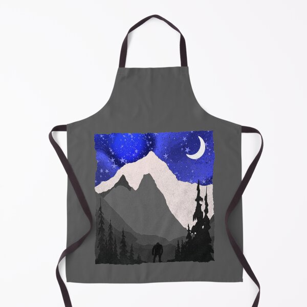 Item preview, Bigfoot Under Mountain Stars and Moonlight designed and sold by checkertonetees.