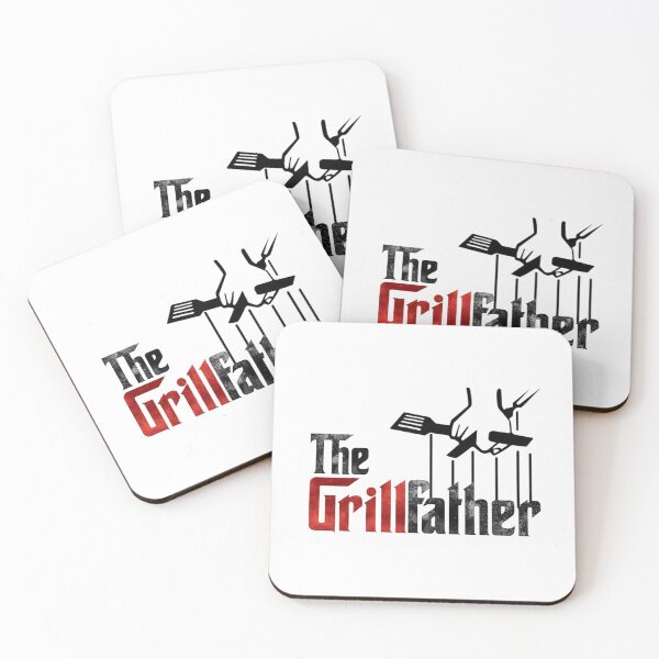 Item preview, Grillfather T-ShirtThe Grillfather - The Barbecue Is Served designed and sold by McClenlet.