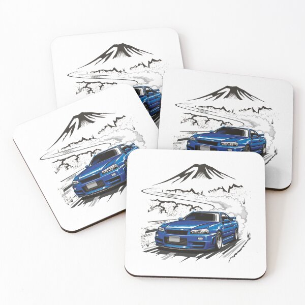 Item preview, Nissan Skyline R34 T-ShirtNissan Skyline R34 designed and sold by McClenlet.