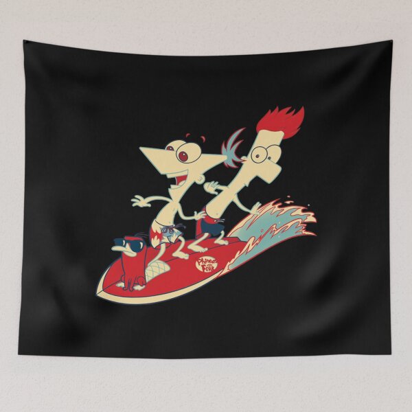 Item preview, Phineas And Ferb T-ShirtPhineas Flynn Play Surfing  designed and sold by McClenlet.