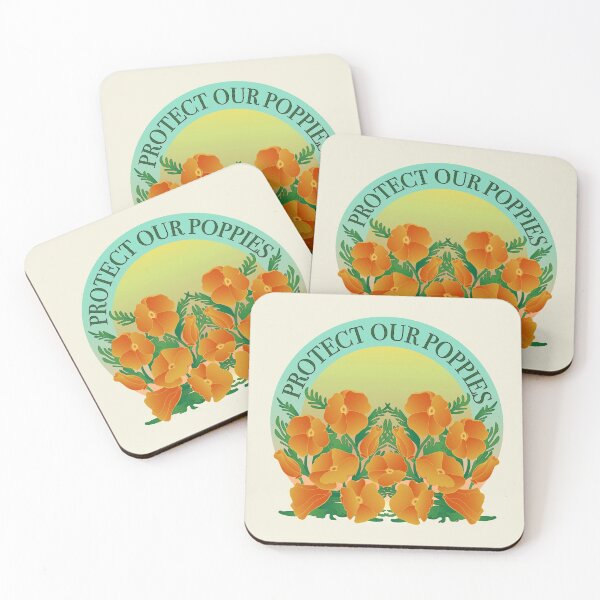 Item preview, Protect Our Golden Poppies designed and sold by spatiumnatura.