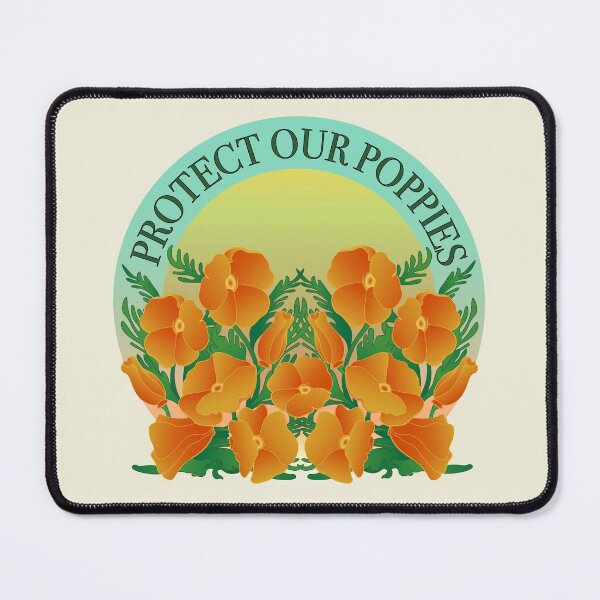 Item preview, Protect Our Golden Poppies designed and sold by spatiumnatura.