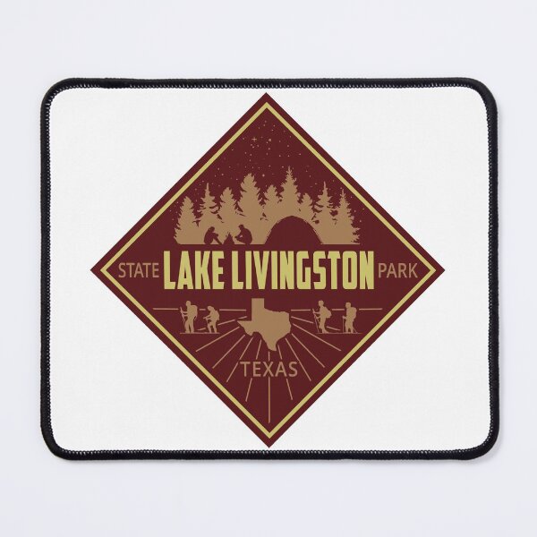 Item preview, Lake Livingston State Park Diamond Logo designed and sold by VanyaKar.