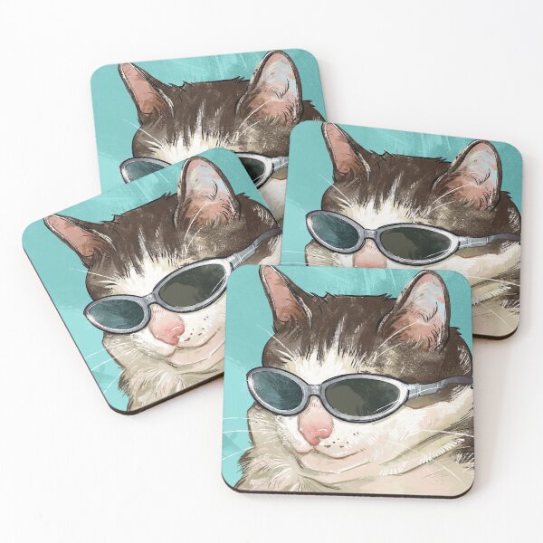 Item preview, really cool cat designed and sold by gristiannn.