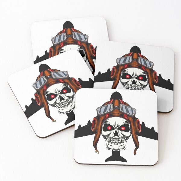 Item preview, Flight pilot skull  designed and sold by LinconZ.