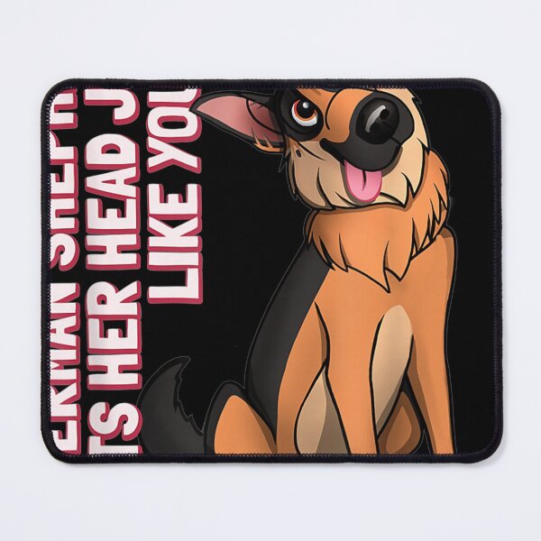 Item preview, My German Shepherd tilts her head just like you do designed and sold by cierramwrigh.