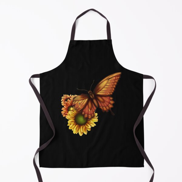 Item preview, Broken Mariposa - Autumn Butterfly with Torn Wing and Sunflowers Gift Halloween Day, Thanksgiving, C designed and sold by AniyaReinger.