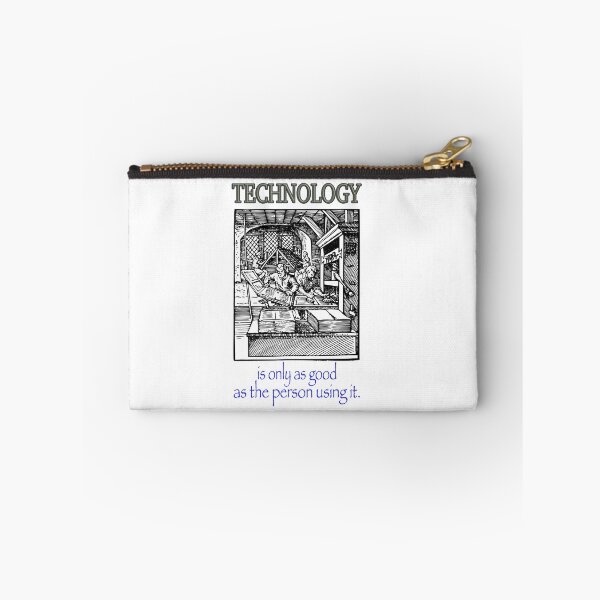 Item preview, Technology is only as good - printing press designed and sold by MKP Productions.
