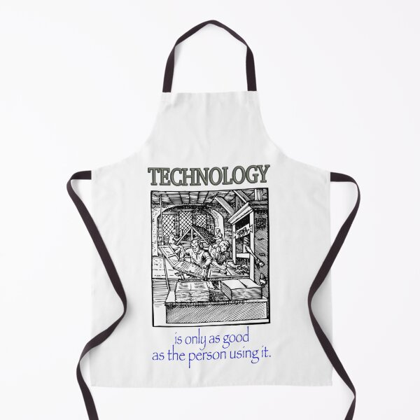 Aperçu de l'œuvre La technologie est aussi bonne - presse à imprimer créée et vendue par MKP Productions.