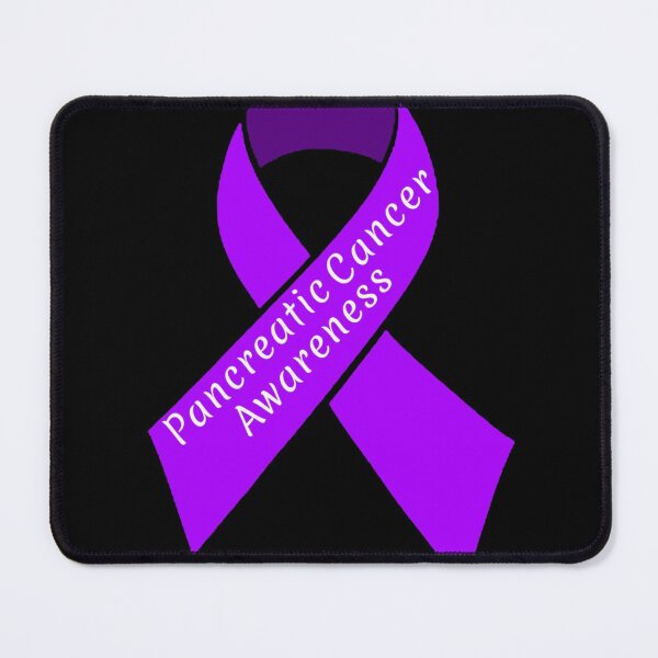 Item preview, Pancreatic cancer awareness ribbon  designed and sold by Postlydia.