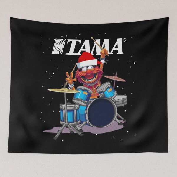 Item preview, Christmas-Tama Muppet Animal Drummer designed and sold by Evie-MaeWard.