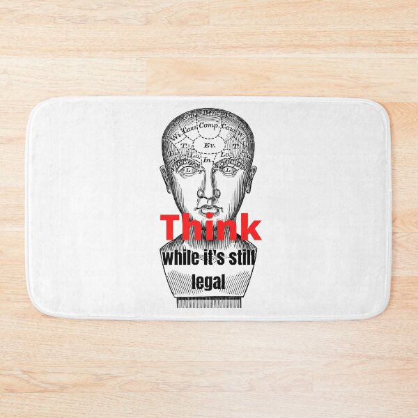 Item preview, Think While It's Still Legal  designed and sold by RedThorThreads.