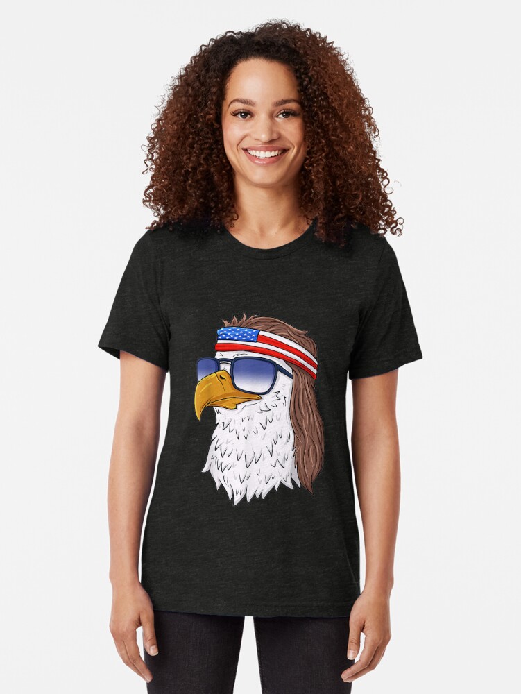 Fourth Of July Funny Shirt Freedom American Usa Patriotic Eagle Tee Shirt  4Th Party Shirt (Large Gray) 