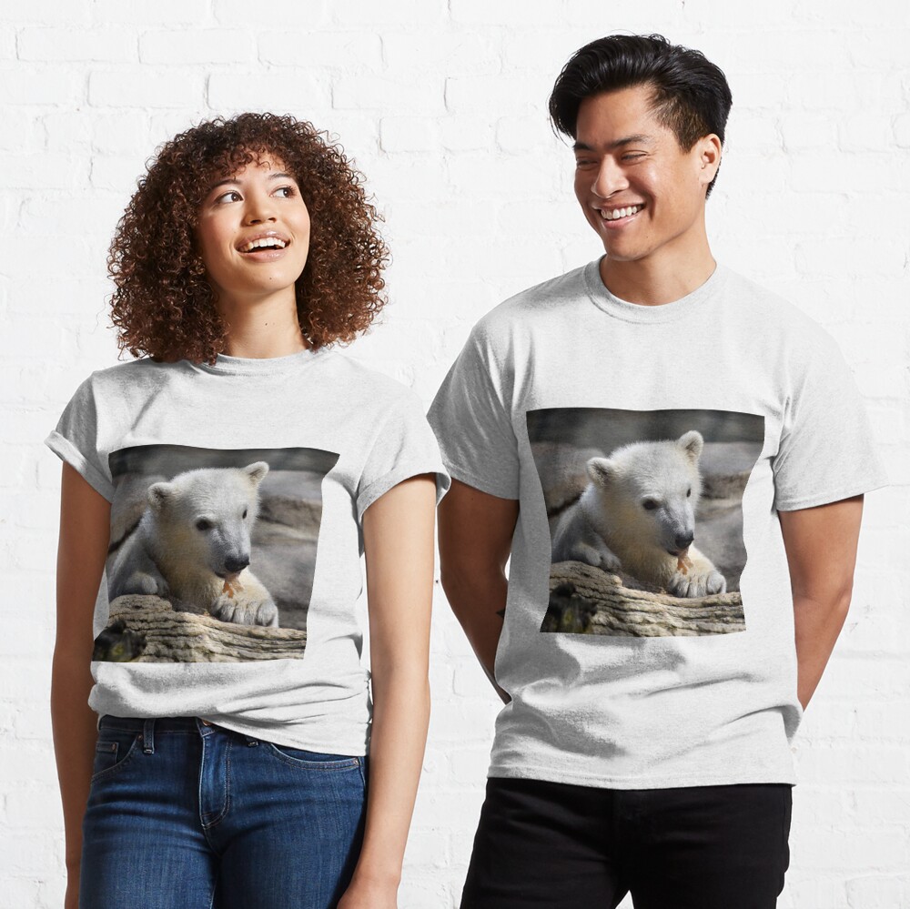 ShopZoo Protect The Polar Bear Moms & Cubs Tee Xlg