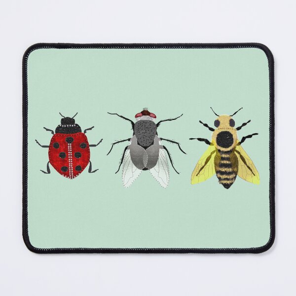 Item preview, Bejeweled Bee, Fly and Ladybug designed and sold by Amy Hadden.