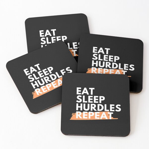 Item preview, Eat Sleep Hurdles Repeat 88 Gift Halloween Day, Thanksgiving, Christmas Day designed and sold by AniyaReinger.