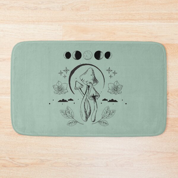 Item preview, Bosquejo del ciclo lunar y del hongo Cottagecore designed and sold by MiaDelelai.