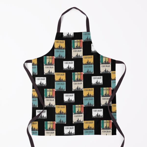 Item preview, Travel to Chicago City Skyline Retro Vintage  designed and sold by HStudioPrints.