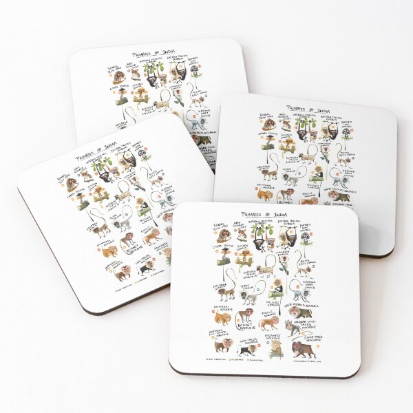 Item preview, Primates of India designed and sold by Green Humour.