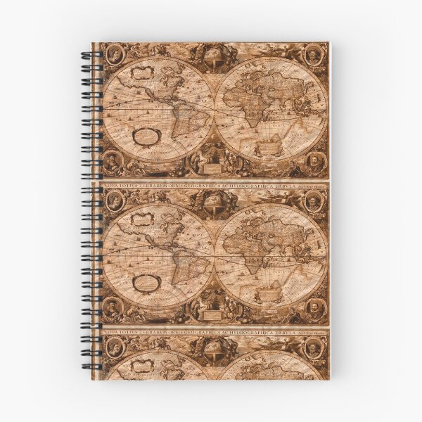 Item preview, Vintage World Map 1630 designed and sold by Vintage by Kaya.