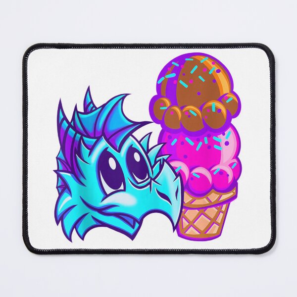 Item preview, Dragon and ice cream designed and sold by ShaverJr3000.