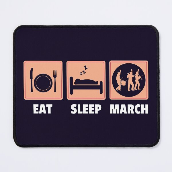 Item preview, Eat Sleep March designed and sold by jaygo.