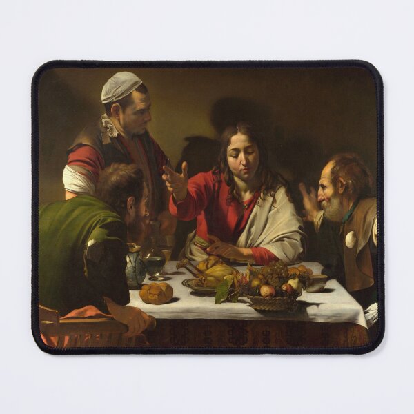 Item preview, Caravaggio's Supper at Emmaus designed and sold by mosfunky.