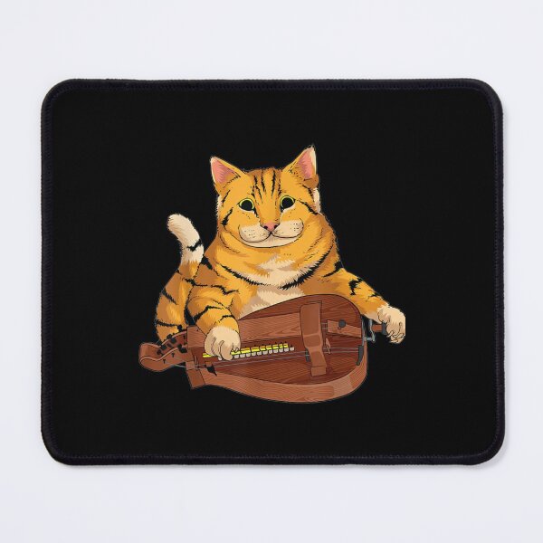 Item preview, Funny Cat Playing Hurdy Gurdy Gift Cool Kitten Musician Gift Halloween Day, Thanksgiving, Christmas designed and sold by AniyaReinger.