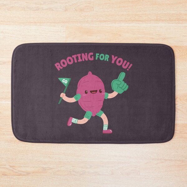 Item preview, Sweet Potato Rooting For You Root Vegetables Pun designed and sold by rustydoodle.
