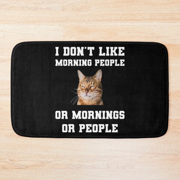 Item preview, I Don't Like Morning People or Mornings or People designed and sold by nando270.