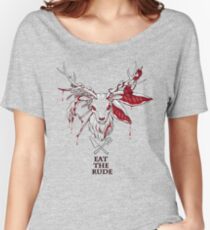 Hannibal T-shirt(Black) Women's Relaxed Fit T-Shirt