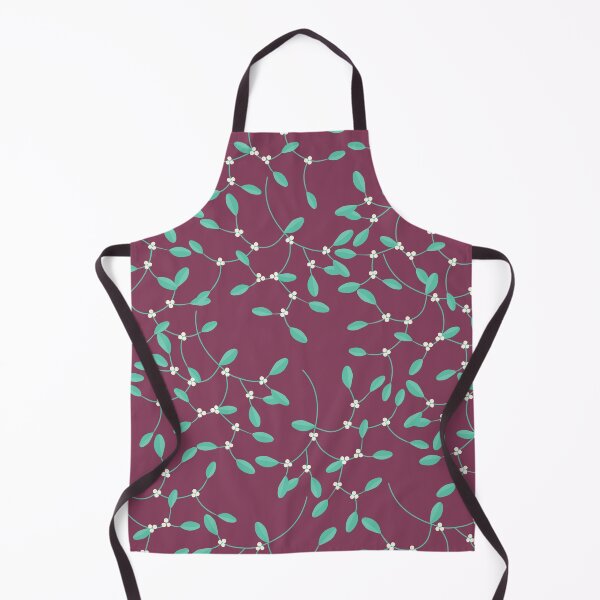 Item preview, Mistletoe Pattern Plum designed and sold by cashewdays.
