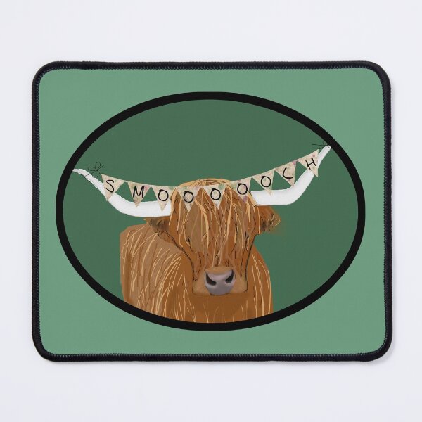 Item preview, Sottish Highland Cow Smoooch designed and sold by Amy Hadden.