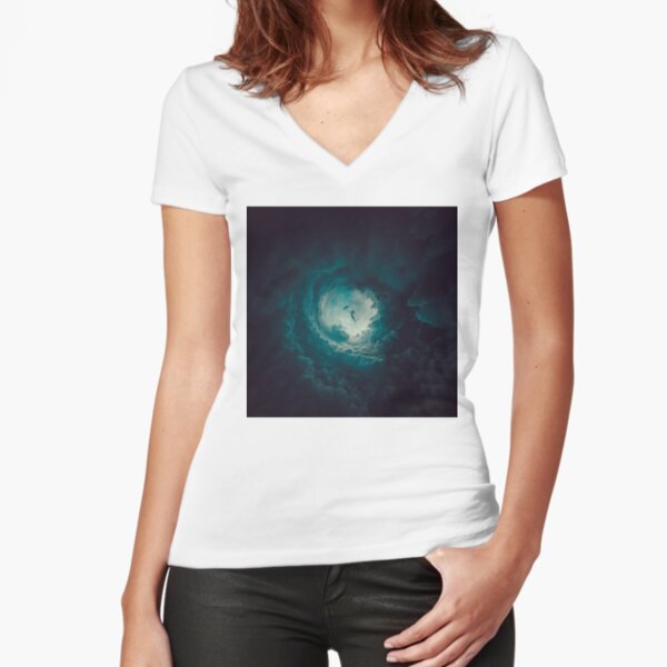 Fitted V-Neck T-Shirt