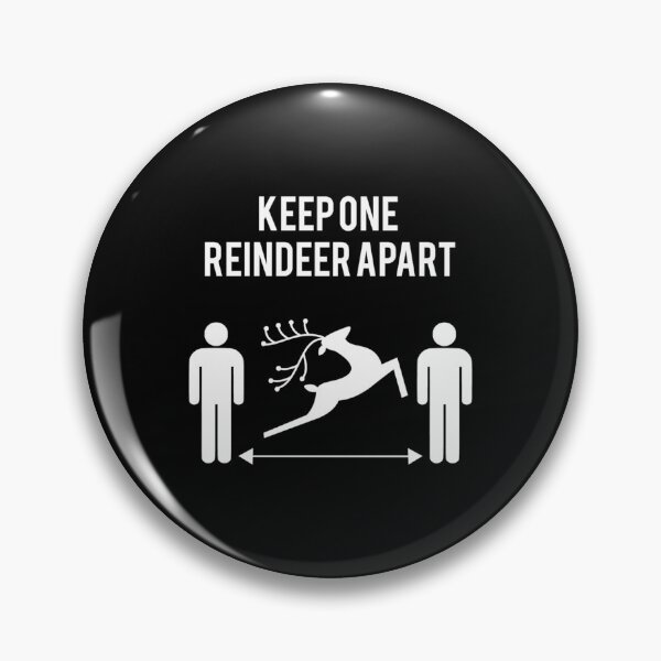 Item preview, Keep One Reindeer Apart Shirt, Funny Christmas Shirt, Covid Shirt, Corona Shirt, Gift for Christmas, designed and sold by AniyaReinger.