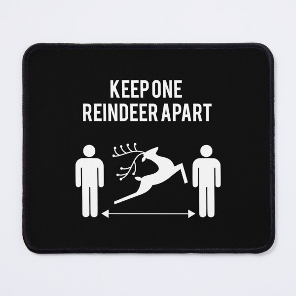 Item preview, Keep One Reindeer Apart Shirt, Funny Christmas Shirt, Covid Shirt, Corona Shirt, Gift for Christmas, designed and sold by AniyaReinger.