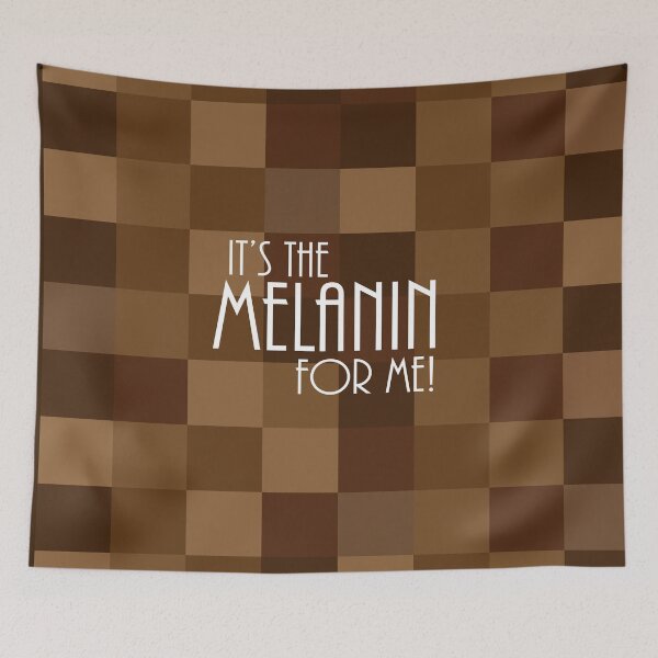 Item preview, It's The Melanin For Me (Shades of Brown Skin) designed and sold by blackartmatters.