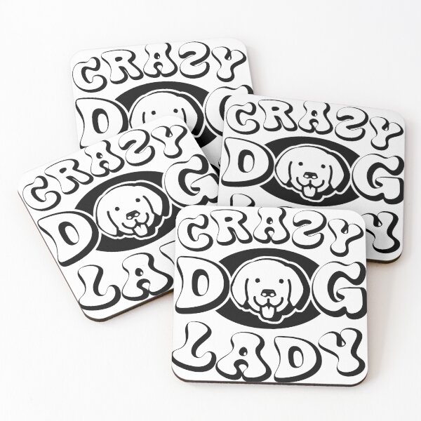 Item preview, Crazy Dog Lady designed and sold by LiveToLearn.