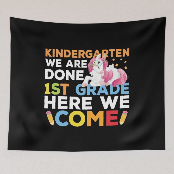 Item preview, Kindergarten we are done 1st grade here we come designed and sold by mahamodulrony.