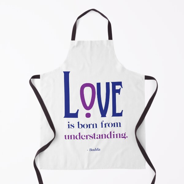 Item preview, Love is born from understanding - Purple Font Budda Quote designed and sold by TheCurators.