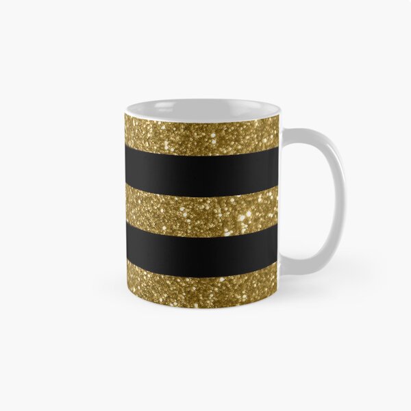 Item preview, Print ONLY - Black and Golden Vintage Large Stripes designed and sold by Gerson Ramos.
