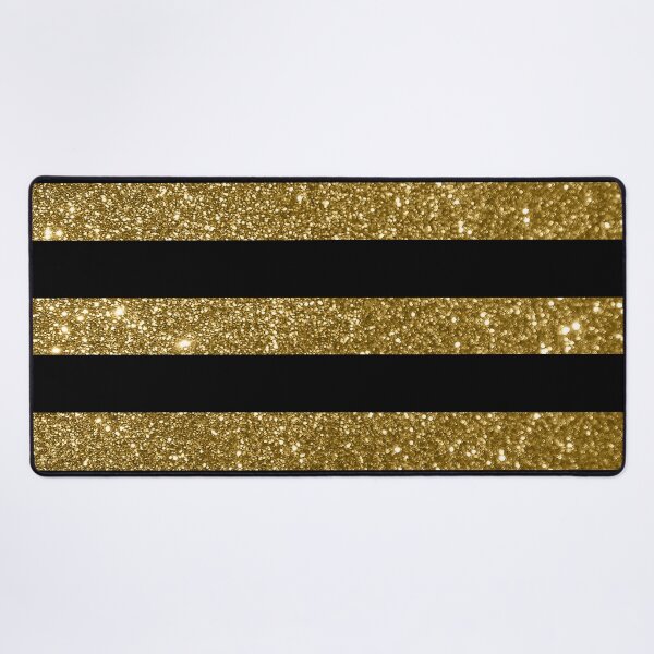 Item preview, Print ONLY - Black and Golden Vintage Large Stripes designed and sold by Gerson Ramos.