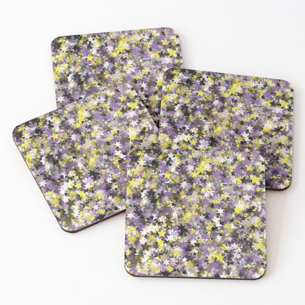 Item preview, Starry Nonbinary Pride designed and sold by Ispeakgeek.