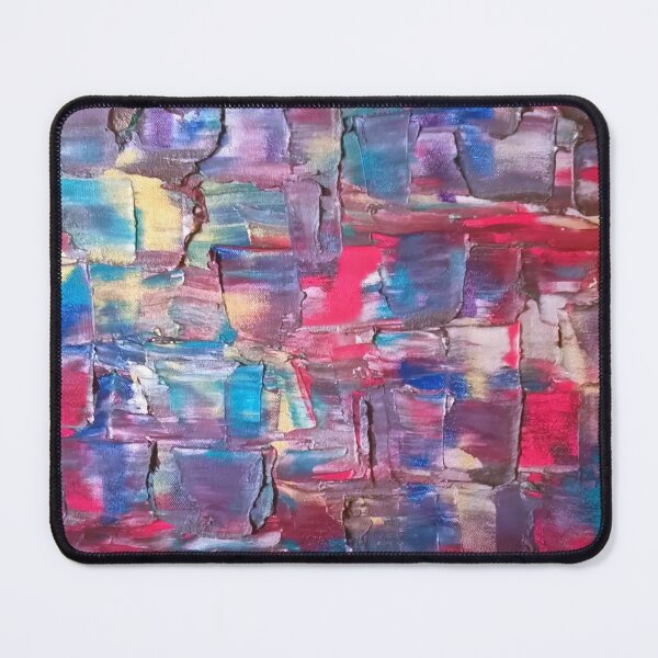 Item preview, Oil Patch | Red Blue and Gold | Deep Texture designed and sold by JillyJ05.